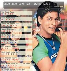 Kuch Kuch Hota Hai Title Song Piano Notations Piano Notes Songs Keyboard Notes For Songs Piano Songs For Beginners