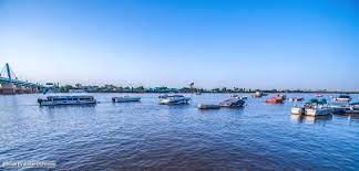 Boats On The Blue Nile Khartoum قوارب في النيل الأزرق الخرطوم السودان By Sari Omer Sudan Khartoum Nile Boats Photo Skyline New York Skyline