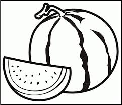 Watermelon Coloring And Activity Page Fruit Coloring Pages Coloring Pages Star Coloring Pages