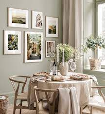 Collection by exactac picture hanging. Mediterranean Gallery Wall Dining Room Italy Oak Frames Gallery Wall Inspiration Posterstore Eu