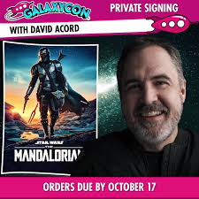 Get Personalized Autographs From David Acord By October 17th!