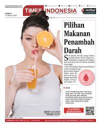 Beras merah biasanya dikonsumsi oleh mereka yang sedang dalam diet atau pada proses penurunan berat badan. Enam Pilihan Makanan Penambah Darah Yang Ampuh Mengatasi Anemia Times Indonesia