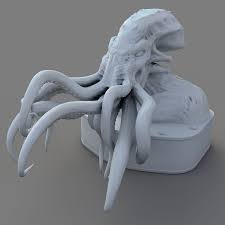 Cthulhu Bust 3d Model 45 Obj C4d Free3d