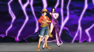 Luffy struggles to find the right alpha for him but as he enters a new area he experiences things with his own two eyes. Monkey D Luffy And Boa Hancock Wallpaper By Drumsweiss On Deviantart