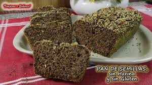 6 8 2019 Pan De Semillas Sin Harina Y Sin Gluten Saludable Delicioso Y Muy Facil Pan Sin Harina Recetas Pan Sin Carbohidratos Pan Sin Harina