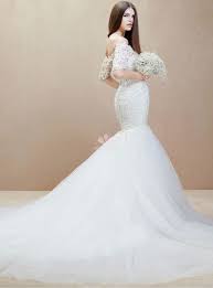 Solitamente, un abito da sposa può arrivare a costare qualche migliaia di euro. Abiti Da Sposa A Sirena Economico Online In Pizzo E Gonna In Tulle Blog Miamastore