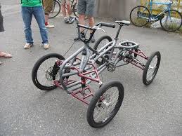 A Cool Looking Quad Bike Design 4 Wheel Bicycle Bicycle Design