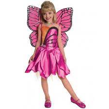 Disfraz De Barbie Mariposa Deluxe Para Nina 36 65 Incluye Vestido Y Alas Barbie Costume Girl Costumes Princess Fancy Dress