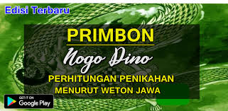 Cara menghitung nogo dinosebagai orang jawa selain menentukan tafsir mimpi tentunya kita sudah sering mendengar tentang istilah nogo dinobiasanya kita menghitung nogo dino di gunakan untuk menentukan arah mencari rejeki menurut hari. Primbon Jowo Nogo Dino Perhitungan Pernikahan Latest Version For Android Download Apk