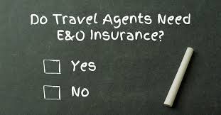 We had to purchase the insurance separately because we are in new york so they suggested aon. Do Travel Agents Need E O Insurance