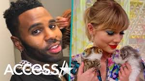 Jason derulo just revealed some curious airbrushing vis a vis his junk. Jason Derulo Says Taylor Swift Is The Most Cat Like Of His Cats Co Stars Youtube