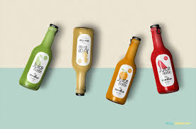 Download Free Awesome Juice Bottle Mockup Zippypixels