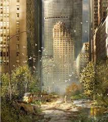 I Have A Mansion In The Post Apocalyptic World Chicken Location22 Post Apocalyptic City Post Apocalyptic Art Apocalypse World