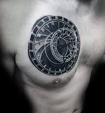 This sternum tattoo is performed in an intimate place that only enhances the impression. 40 3d Chest Tattoo Designs For Men Manly Ink Ideas