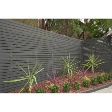 Ekodeck 67 X 15mm 2 7m Greystone Composite Screening Small Front Yard Landscaping Outdoor Backyard Fence Screening