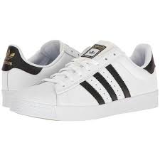 Black And White Striped Shoes Adidas Skateboarding Superstar Vulc Adv White Black White Skate 80 Liked On Polyvore Fea White Colour Shoes White Athletic Shoes Sneakers Men Fashion