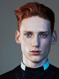 Semion Belil Moldovian Model With Mandarin Model Management Ginger Men Redhead Men Redhead Man