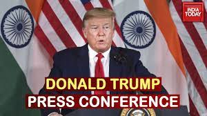 The security council decided today to extend, until 15 july 2022, the mandate of the united nations mission to support the hudaydah. Donald Trump Press Conference Says Pm Modi Terrific Leader Also Offers To Mediate On Kashmir Youtube