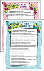 Country living editors select each product featured. First Birthday Quiz Baby S 1st Birthday Game