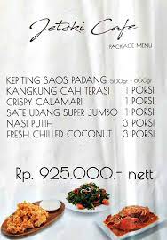 Pantai mutiara blok r no. Jetski Cafe Menu Updated Menu For Jetski Cafe Pluit Jakarta Utara Traveloka Eats