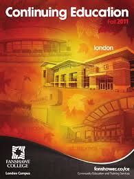 Fanshawe College Continuing Education Fall 2011 By Fanshawe