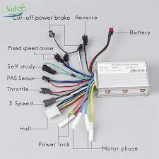 150cc gy6 voltage regulator wiring diagram. 24v 36v 48v 350w 6 Mosfet Brushless Controller Electric Bike For Electric Scooter Bldc Motor Controller Ebike Accessories Electric Bicycle Accessories Aliexpress