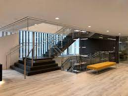 International Law Firm Stair Amuneal Magnetic Shielding Custom Fabrication Stairs Railing Design Home