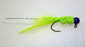 1 16 Purple And Chartreuse Crappie Jig Crappie Jigs Lure Making Crappie Fishing