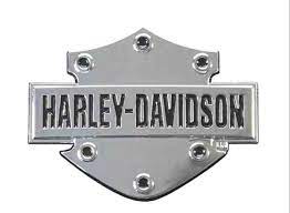 Metal tank badge emblem for harley davidson dyna sportster 48 3d hd decal. Harley Davidson 3 D Bar Shield Decal Chrome Finish X Small Dc200061