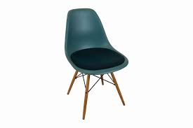 The eames plastic chairs also introduced a new furniture typology that has since become widespread: Stol Vitra Eames Dsw Turkos Rp