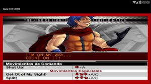 Este tutorial te ayudara a descargar e instalar the king of fighters 2002 plus pc espero les sirva de mucha ayuda y les agrade, como les comente aqui les dej. Guia Kof 2002 For Android Apk Download