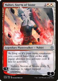 Nahiri Storm Of Stone Magic The Gathering Cards Magic Cards Mtg Planeswalkers