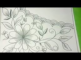 Pada gambar motif bunga pada kain batik yang mudah dibuat, anda dapat mencontoh menggambat sketsa bunga yang sangat sederhana seperti pada contoh gambar diatas. 65 Contoh Gambar Batik Bunga Gambar Bunga Mawar