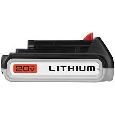 Black And Decker 20 Volt Lithium Battery Charge Time Pin On Products