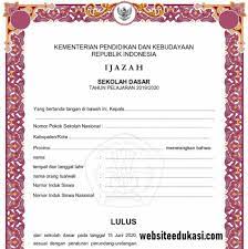 Download aplikasi dupak terbaru 2016. Contoh Blangko Ijazah Terbaru Tahun 2020 Websiteedukasi Com