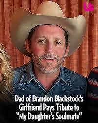 The father of Brandon Blackstock's girlfriend, Brittney Marie Jones, paid  tribute to the late talent manager following Blackstock's death at age 48.  Read his message here: bit.ly/4fzTsUd (📸: Courtesy of Shelby  Blackstock/Instagram)