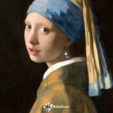 Johannes Vermeer Girl With a Pearl Earring, Fine Art Famous, Living Room  Wall Art, Oil Painting Print, Vermeer Print, Vintage Wall Art,