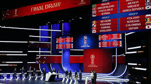 1:00pm, sunday 24th june 2018. World Cup Draw Favourable Ties For England And Hosts Russia