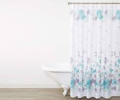 Aprima Secret Garden Floral Fabric Shower Curtain Big Lots Fabric Shower Curtains Ruffle Shower Curtains Shower Curtain Hooks