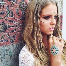 ɛʂɬཞɛɩɩa Festival Haar Schonheit Hippie Chic