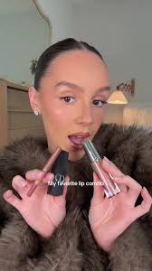 @makeupforever Anywhere Caffeine @Diorbeauty Rouge Dior in Dune @Armani  beauty Prisma Glass 07 #lipcombo