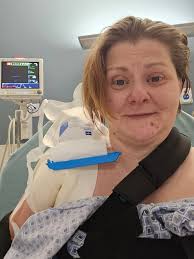 Recovery from shoulder surgery and taking it easy