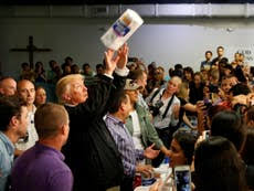 Donald Trump Uses Spanish Accent To Pronounce Puerto Rico Three Times At Hispanic Heritage Event The Independent The Independent