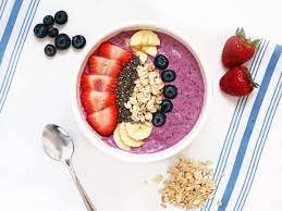 April Smoothie Bowl Recipe Berry Banana Muzlu Smoothie Gida Smoothie Tarifleri