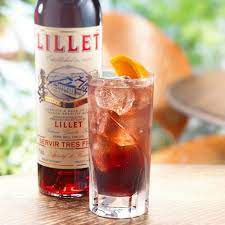 Lillet Rouge Tonic 5cl Lillet Rouge Sparkling Water Grapefruit Bitter Slice Of Orange