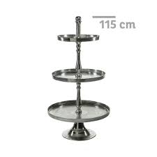 Xxl Etagere 3 Stockig D 60cm X H 106cm Silber Depot De Und Metall Xxl Tiered Cake Stand Tiered Cakes Home Decor