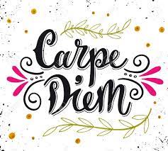 Carpe Diem (lat. «Saisir Le Jour»). Citer. Tiré Par La Main Imprimé Vintage  Avec Lettrage à La Main. Cette Illustration Peut être Utilisé Comme Une  Impression Sur T-shirts Et Des Sacs Ou