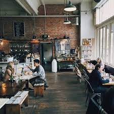 Stumptown Coffee Roasters In Seattle Photo By Ian Pratt Rustic Coffee Shop Coffee Shop Interior Design Coffee Shop Decor
