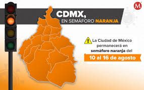 Los contagios no han ido en aumento en los últimos 3 días. Semaforo Cdmx En Naranja Sigue Del 10 Al 16 De Agosto