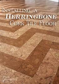 Cork flooring is made when the ground cork is mixed with resin binders, compressed, and then cut into large sheets. Installing Cork Tile Flooring In The Kitchen Pretty Handy Girl